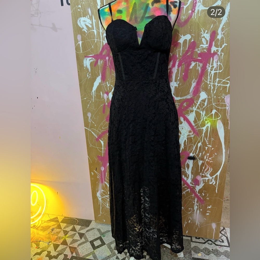 Black Lace Dress